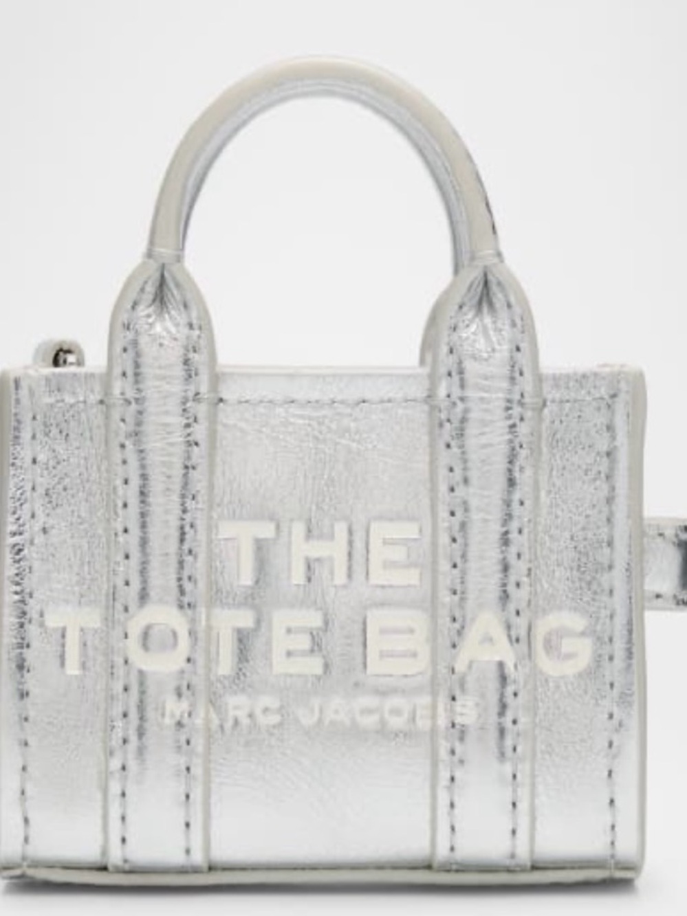 Marc Jacobs
The Metallic Leather Nano Tote Charm